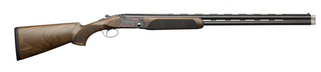 Den ene af de tre nye sorte fra Beretta: 690 Black Edition sporter med orange skrift på baskylen. Det er italiensk design, som mange kan lide det